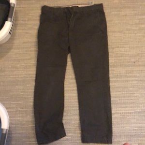 Grey banana republic khakis